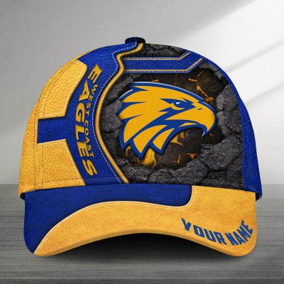 AFL West Coast Eagles Sports Custom Name Classic Cap Gift For Fans
