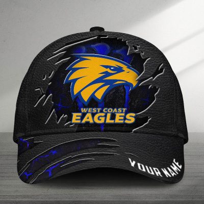AFL West Coast Eagles Sports Custom Name Classic Cap Gift For Fans