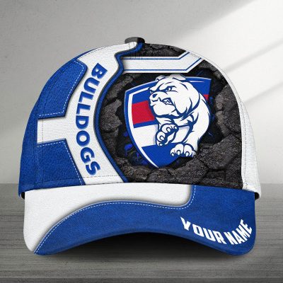 AFL Western Bulldogs Sports Custom Name Classic Cap Gift For Fans