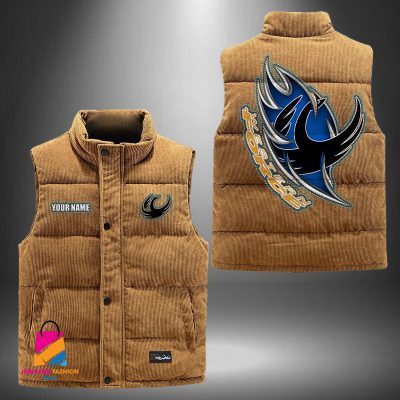 Super Rugby Western Force Personalized Style Sleeveless Puffer Jacket Gift For Fans