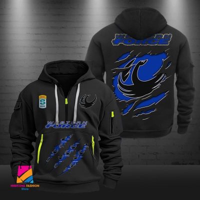 Super Rugby Western Force Half-zip Hoodie Gift For Fans