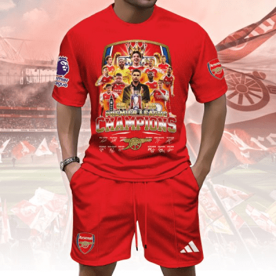 Arsenal 2026 4th Champions Shirt and Shorts Set