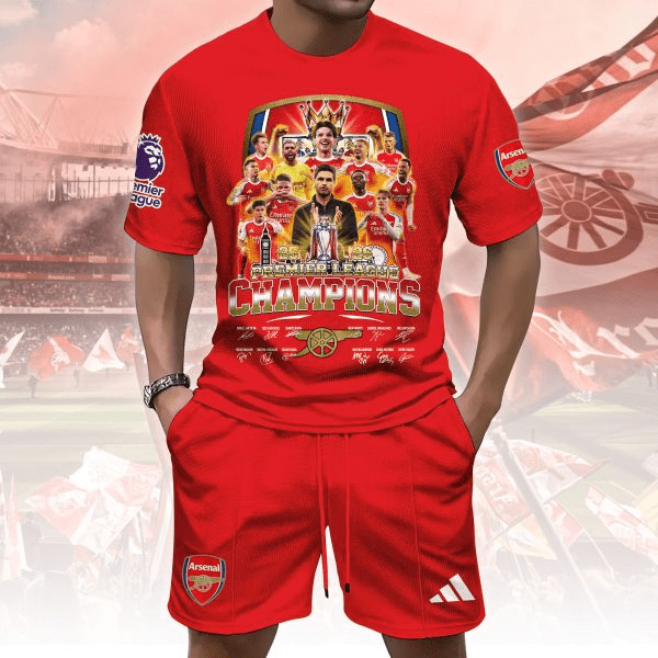 Arsenal 2026 4th Champions Shirt and Shorts Set Arsenal 2026 4th Champions Shirt and Shorts Set