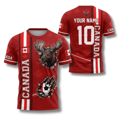 Personalized Canada Soccer jersey v1