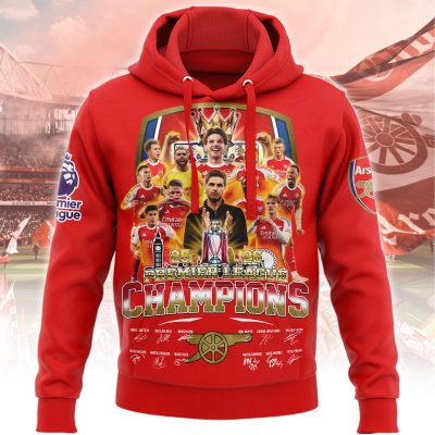 Arsenal 2026 4th Champions Tshirt Hoodie Football Fan Gift