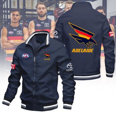 AFL Adelaide Crows Custom Name Lapel Jacket