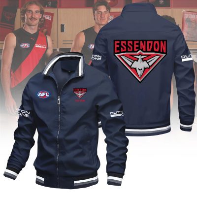 AFL Essendon Bombers Custom Name Lapel Jacket
