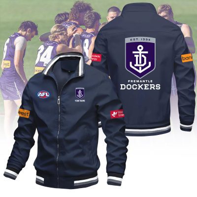 AFL Fremantle Dockers Custom Name Lapel Jacket