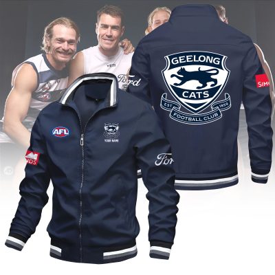 AFL Geelong Cats Custom Name Lapel Jacket