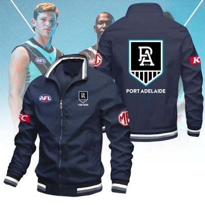 AFL Port Adelaide Power Custom Name Lapel Jacket