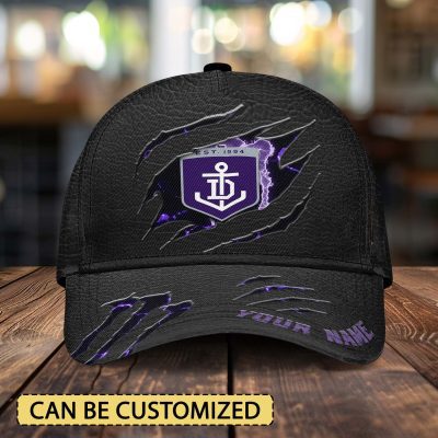 AFL Fremantle Dockers Sports Custom Name Classic Cap Gift For Fans