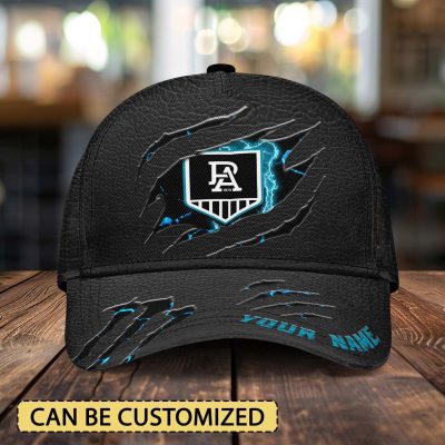 AFL Port Adelaide Sports Custom Name Classic Cap Gift For Fans