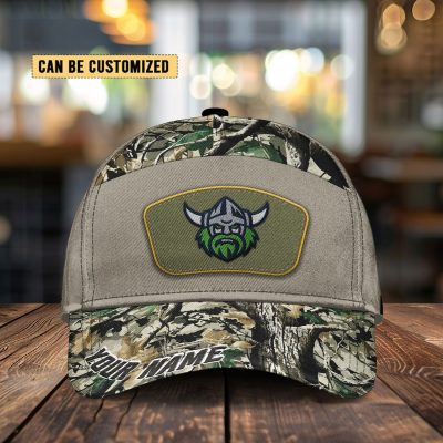 NRL Canberra Raiders Custom Name Classic Cap Gift For Fans