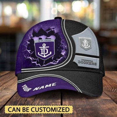 AFL Fremantle Dockers Sports Custom Name Classic Cap Gift For Fans