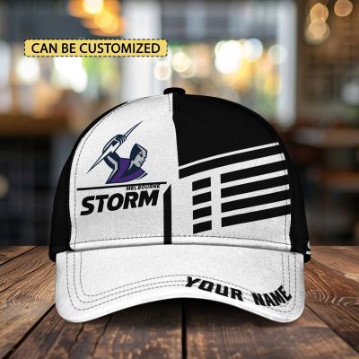 NRL Melbourne Storm Custom Name Classic Cap Gift For Fans