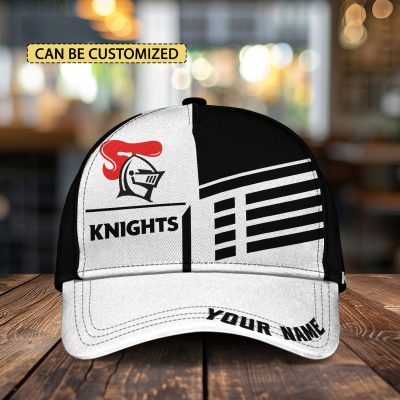 NRL Newcastle Knights Custom Name Classic Cap Gift For Fans