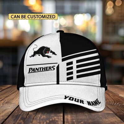 NRL Penrith Panthers Custom Name Classic Cap Gift For Fans