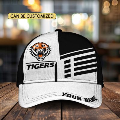 NRL Wests Tigers Custom Name Classic Cap Gift For Fans