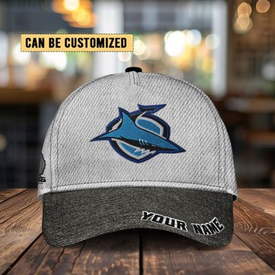 NRL Cronulla-Sutherland Sharks Custom Name Classic Cap Gift For Fans