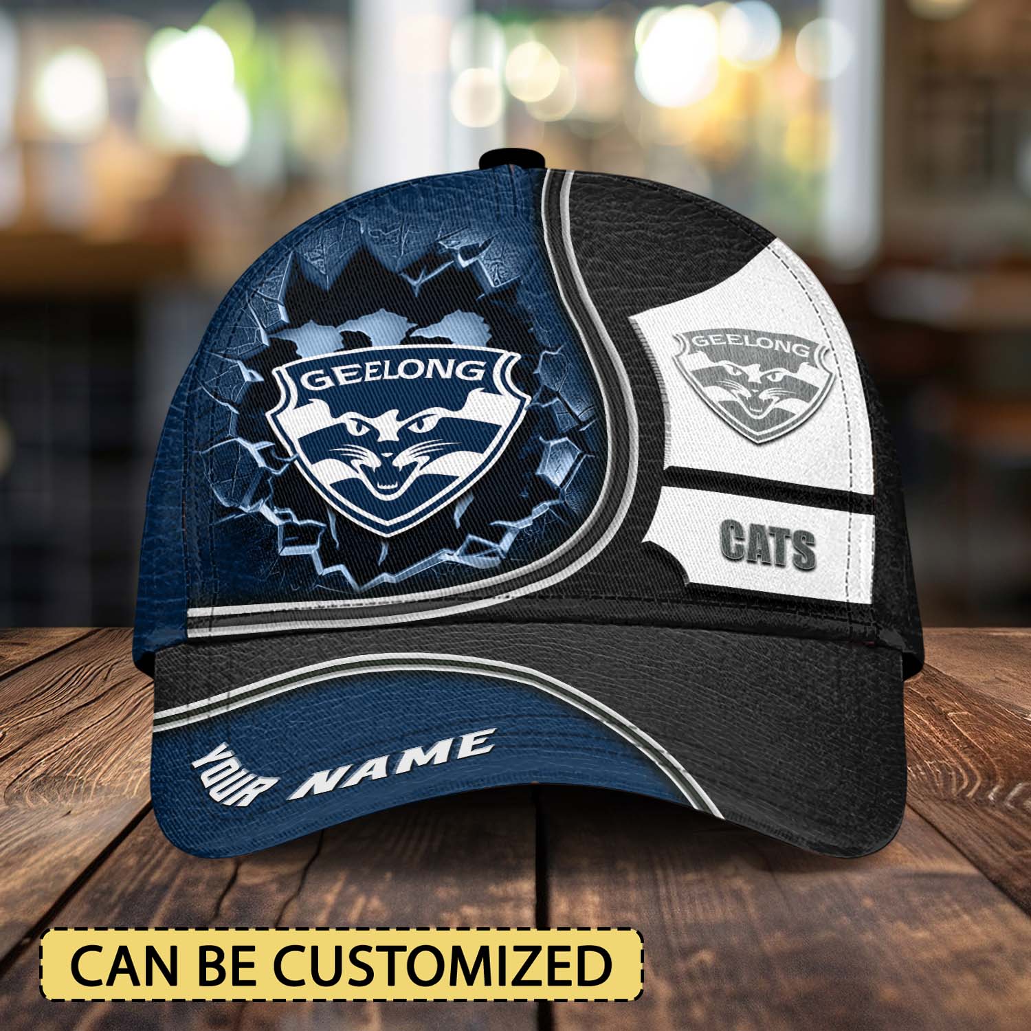 AFL Geelong Cats Sports Custom Name Classic Cap Gift For Fans AFL Geelong Cats Sports Custom Name Classic Cap Gift For Fans