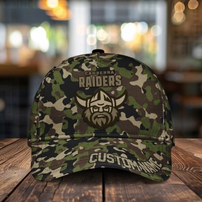 NRL Canberra Raiders Custom Name Classic Cap Gift For Fans