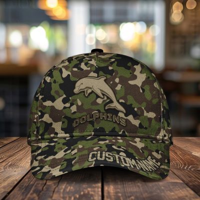 NRL Dolphins Custom Name Classic Cap Gift For Fans