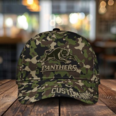 NRL Penrith Panthers Custom Name Classic Cap Gift For Fans
