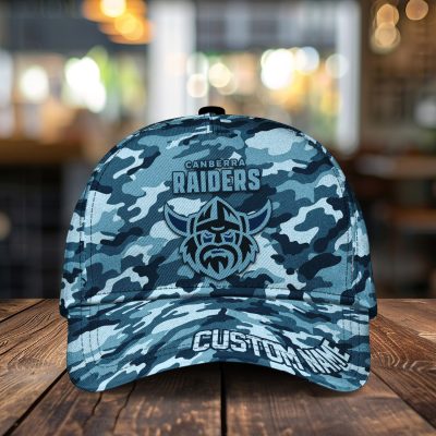 NRL Canberra Raiders Custom Name Classic Cap Gift For Fans