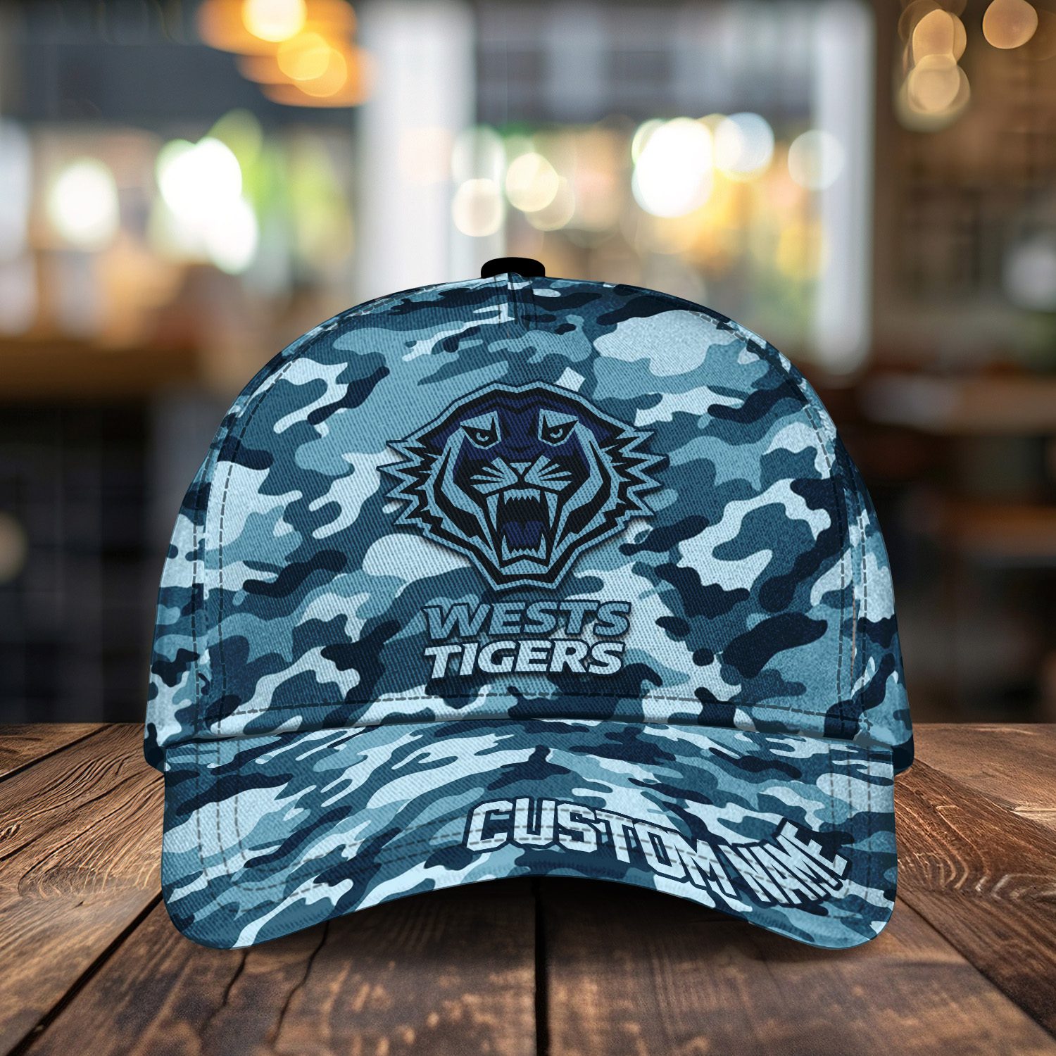 NRL Wests Tigers Custom Name Classic Cap Gift For Fans NRL Wests Tigers Custom Name Classic Cap Gift For Fans