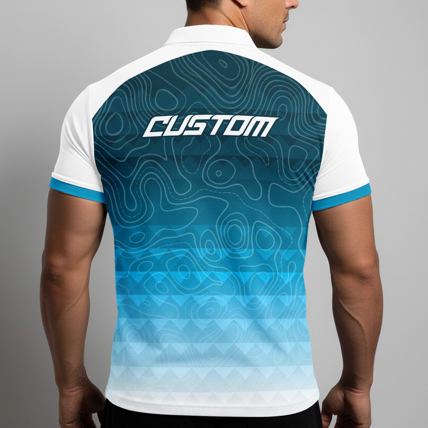 NRL Cronulla-Sutherland Sharks Personalized Zip Polo Shirt Gift For Fans NRL Cronulla-Sutherland Sharks Personalized Zip Polo Shirt Gift For Fans