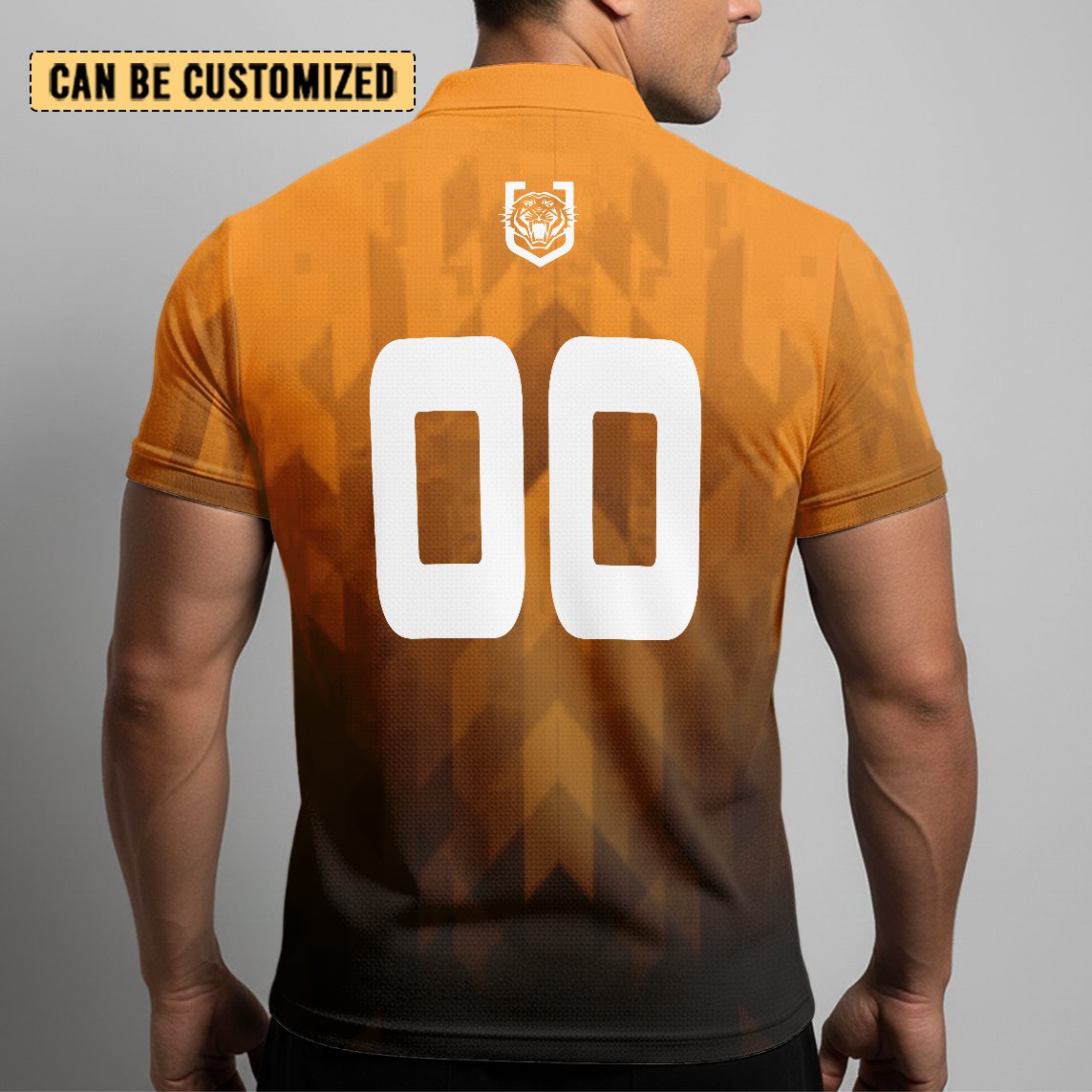 NRL Wests Tigers Personalized Zip Polo Shirt Gift For Fans NRL Wests Tigers Personalized Zip Polo Shirt Gift For Fans