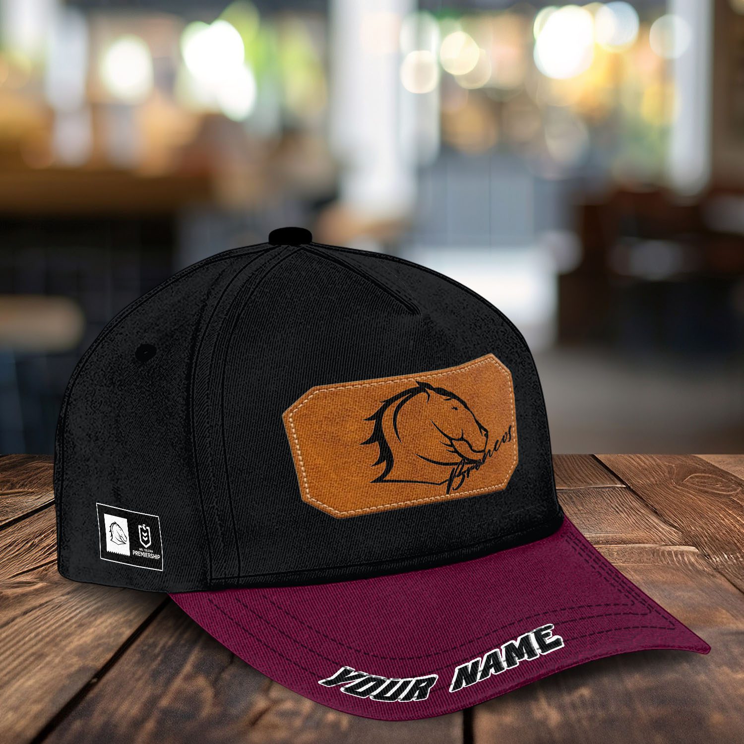 NRL Brisbane Broncos Custom Name Classic Cap Gift For Fans NRL Brisbane Broncos Custom Name Classic Cap Gift For Fans