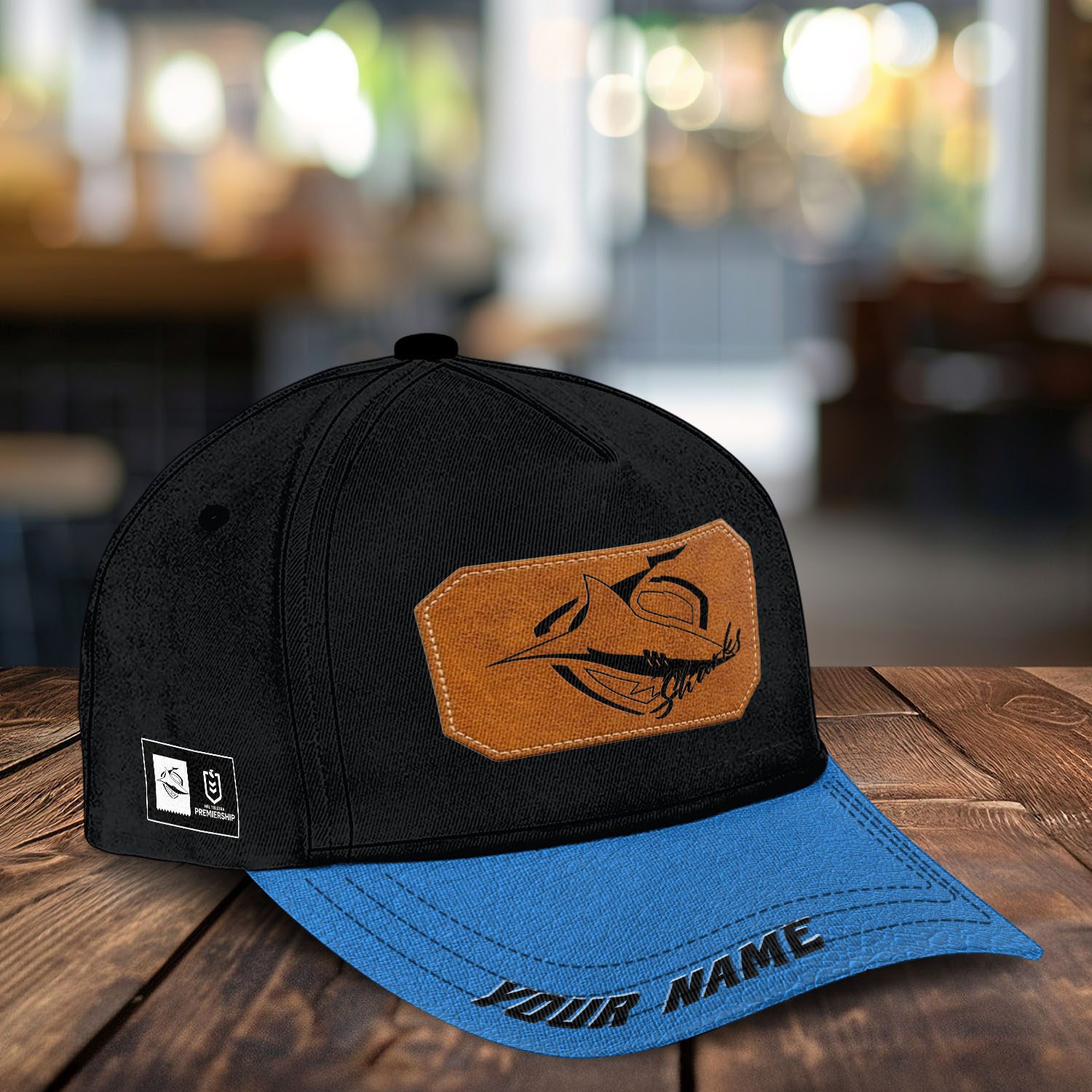 NRL Cronulla-Sutherland Sharks Custom Name Classic Cap Gift For Fans NRL Cronulla-Sutherland Sharks Custom Name Classic Cap Gift For Fans