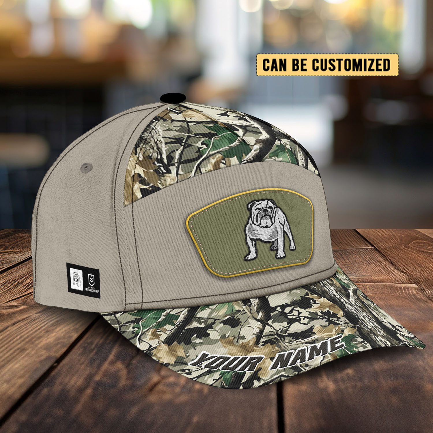 NRL Canterbury-Bankstown Bulldogs Custom Name Classic Cap Gift For Fans NRL Canterbury-Bankstown Bulldogs Custom Name Classic Cap Gift For Fans
