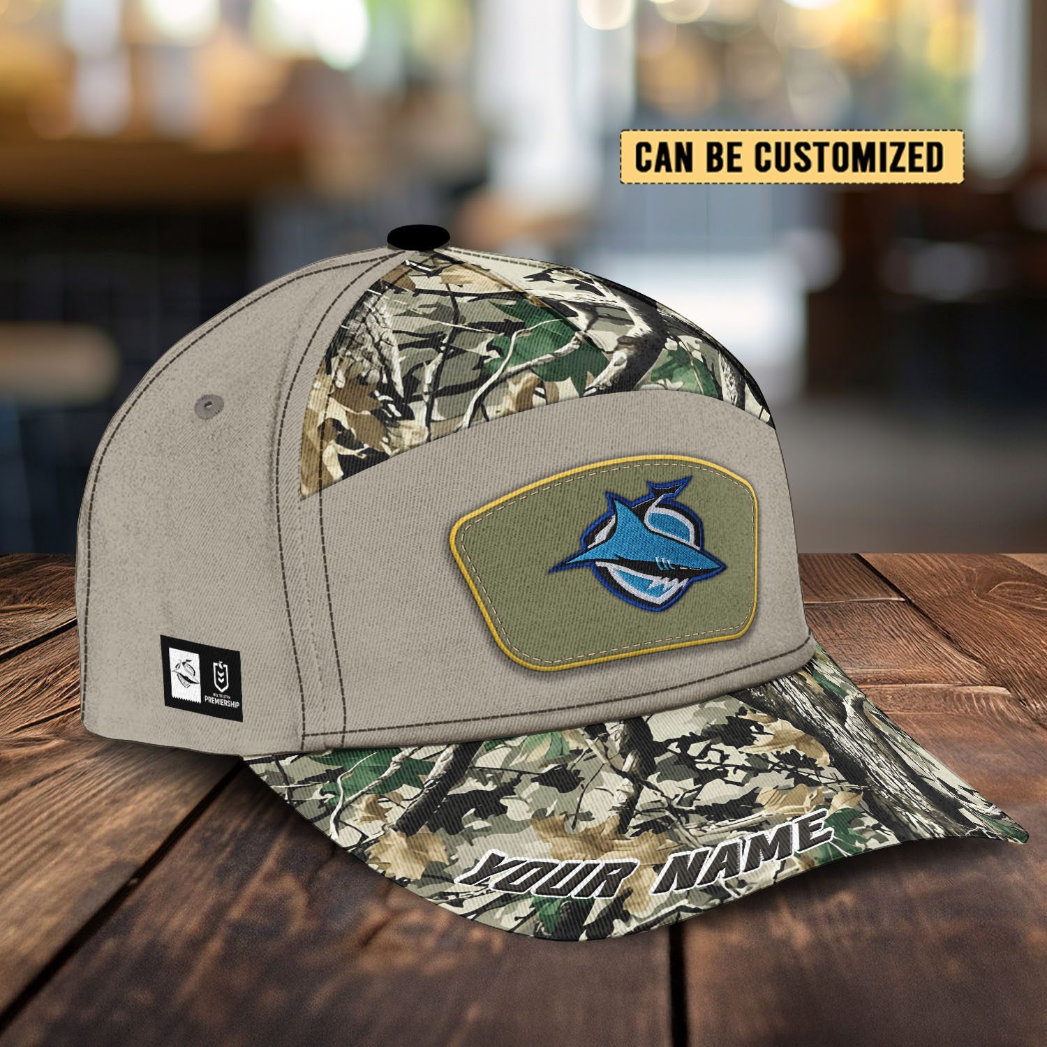 NRL Cronulla-Sutherland Sharks Custom Name Classic Cap Gift For Fans NRL Cronulla-Sutherland Sharks Custom Name Classic Cap Gift For Fans