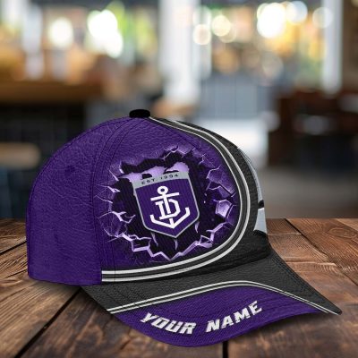 AFL Fremantle Dockers Sports Custom Name Classic Cap Gift For Fans