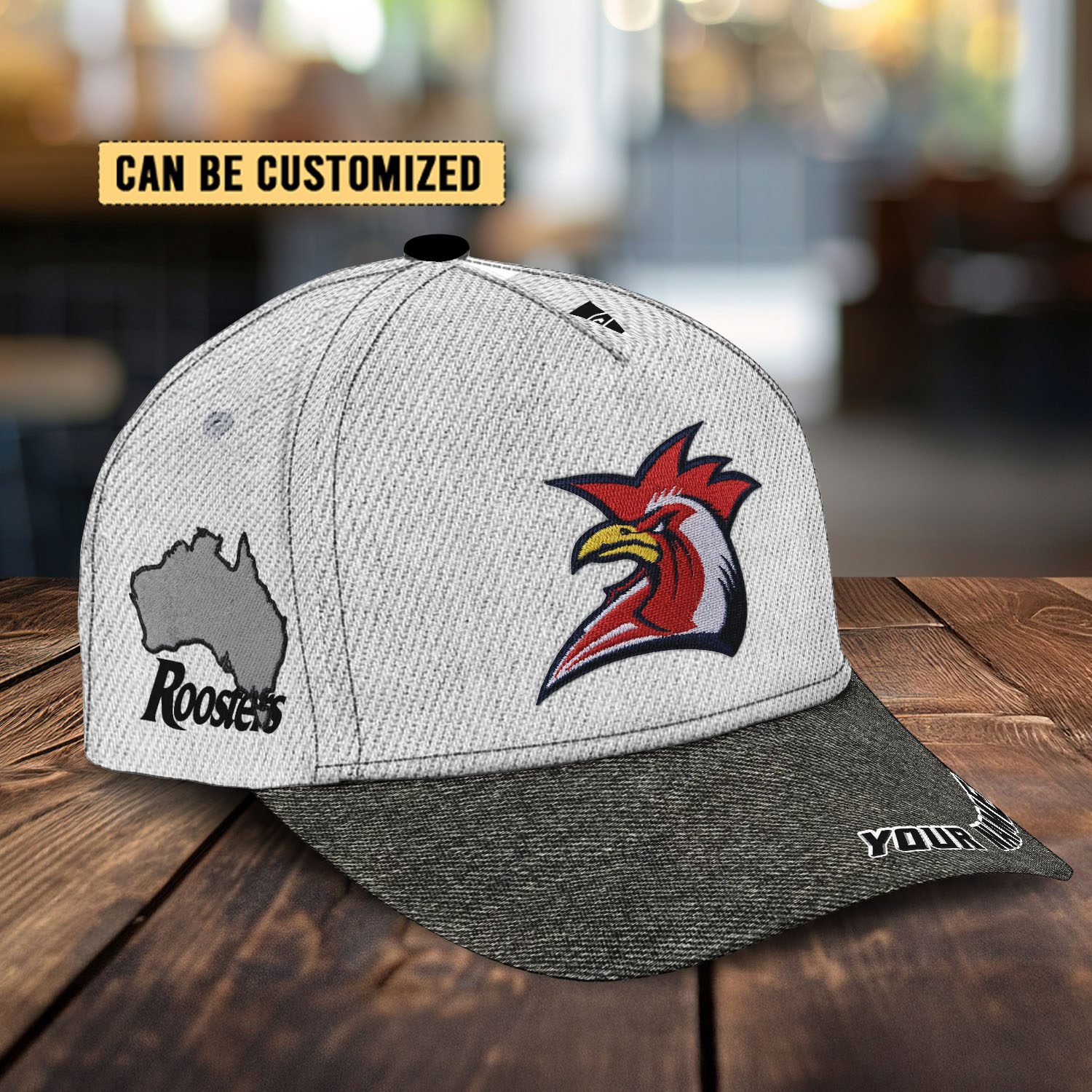 NRL Sydney Roosters Custom Name Classic Cap Gift For Fans NRL Sydney Roosters Custom Name Classic Cap Gift For Fans