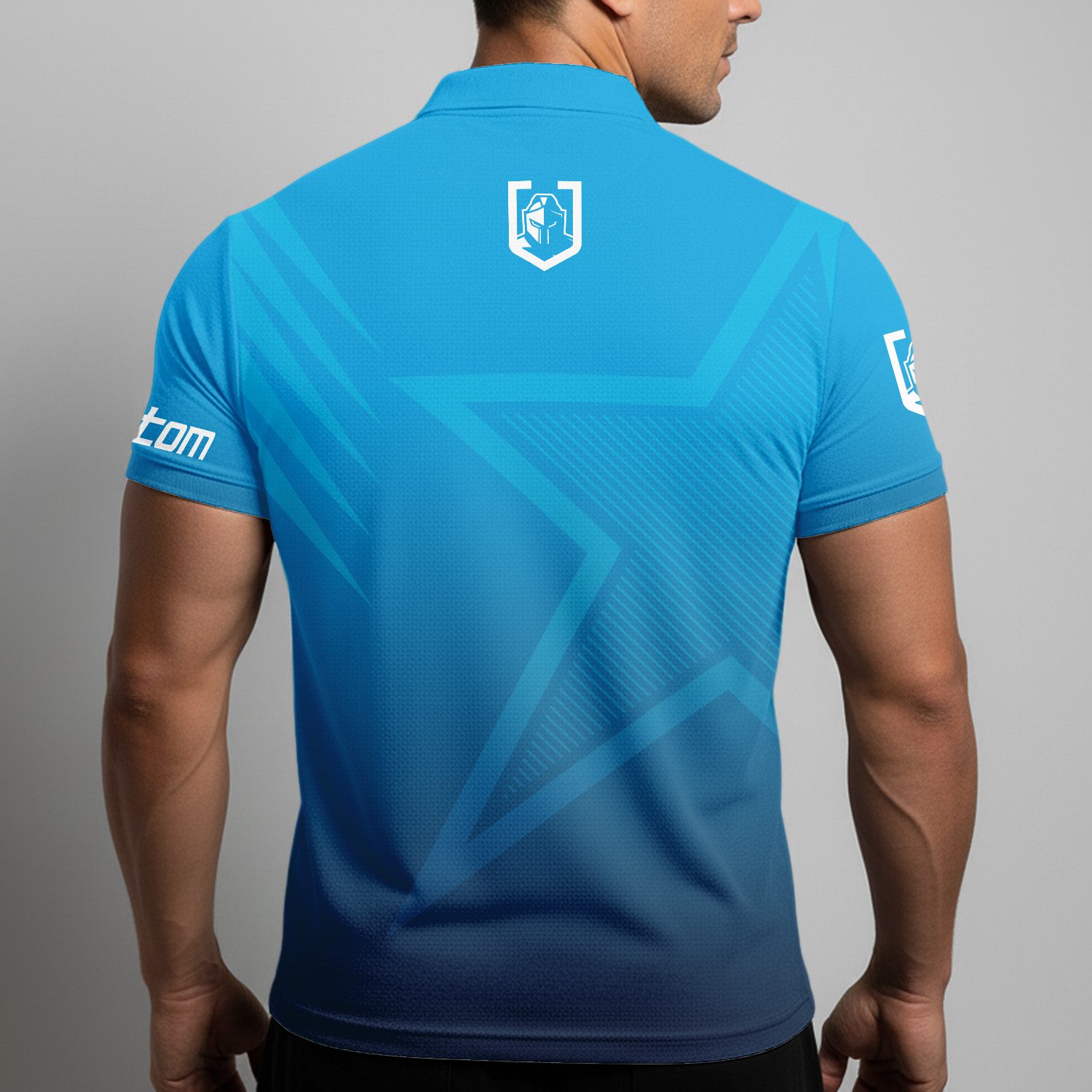 NRL Gold Coast Titans Personalized Zip Polo Shirt Gift For Fans NRL Gold Coast Titans Personalized Zip Polo Shirt Gift For Fans
