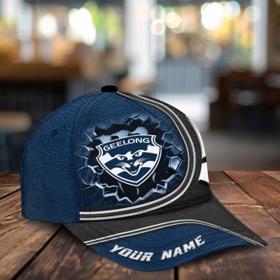 AFL Geelong Cats Sports Custom Name Classic Cap Gift For Fans