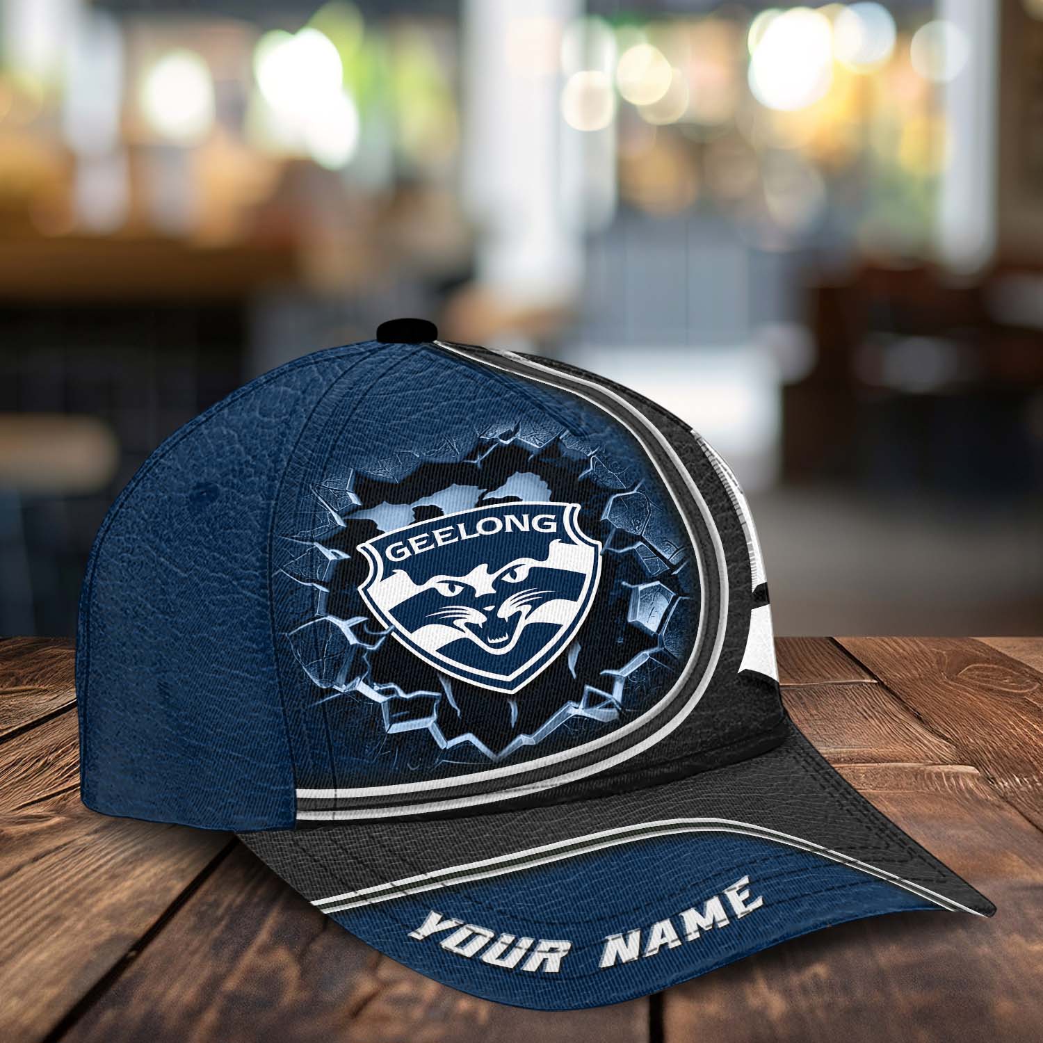 AFL Geelong Cats Sports Custom Name Classic Cap Gift For Fans AFL Geelong Cats Sports Custom Name Classic Cap Gift For Fans