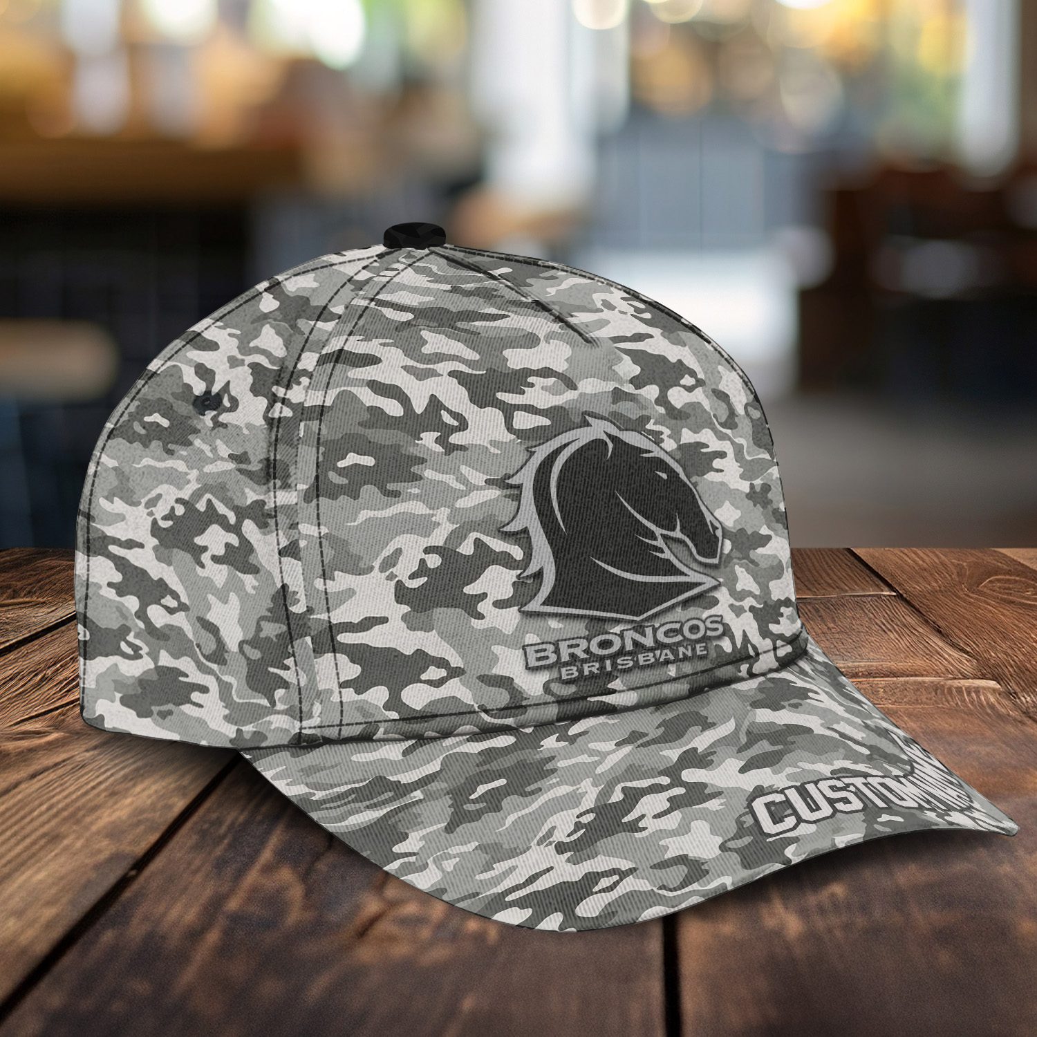 NRL Brisbane Broncos Custom Name Classic Cap Gift For Fans NRL Brisbane Broncos Custom Name Classic Cap Gift For Fans