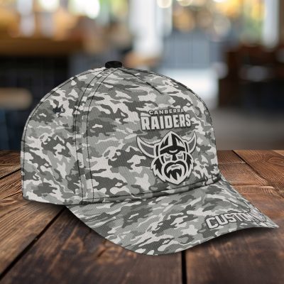 NRL Canberra Raiders Custom Name Classic Cap Gift For Fans