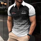 NRL Penrith Panthers Personalized Zip Polo Shirt Gift For Fans