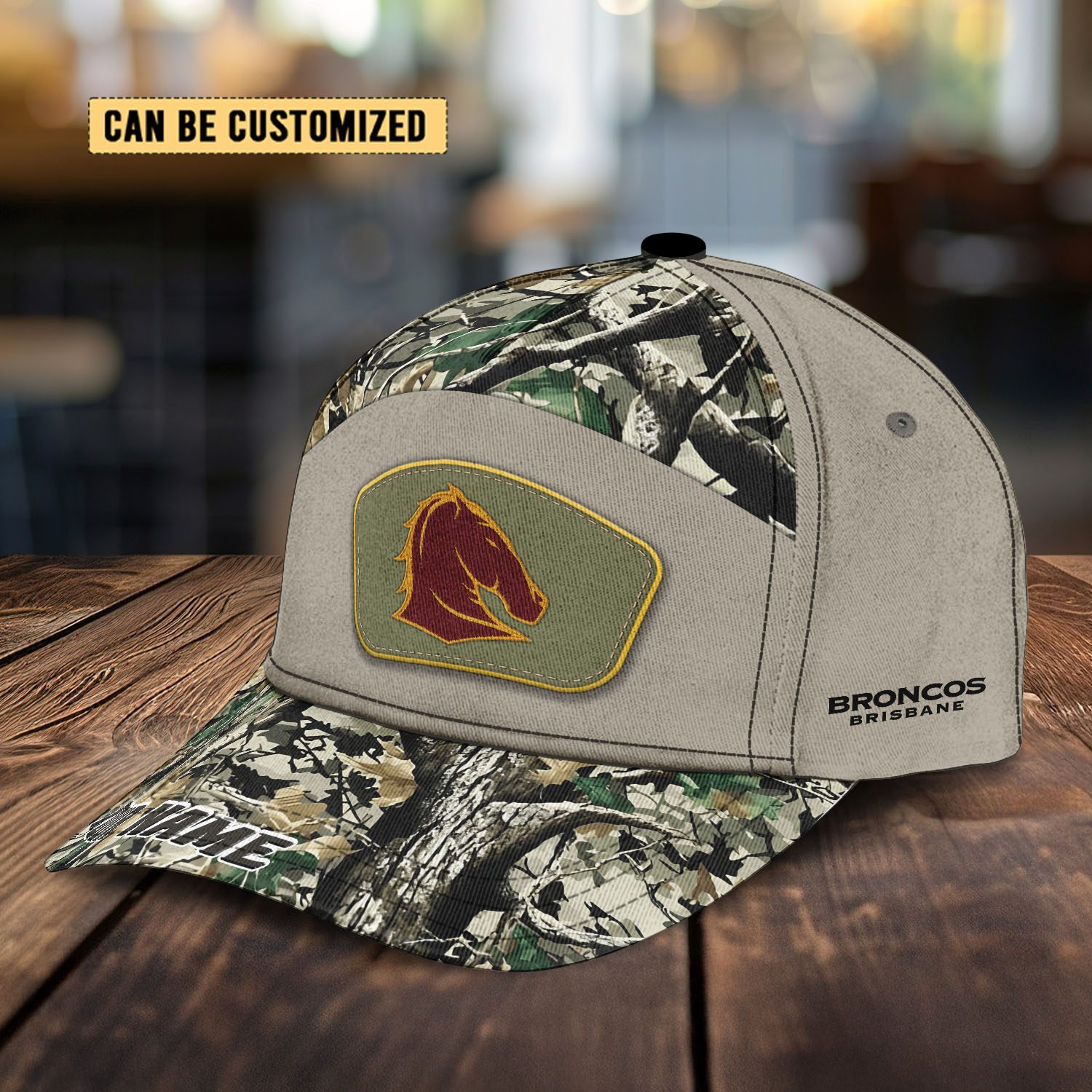 NRL Brisbane Broncos Custom Name Classic Cap Gift For Fans NRL Brisbane Broncos Custom Name Classic Cap Gift For Fans