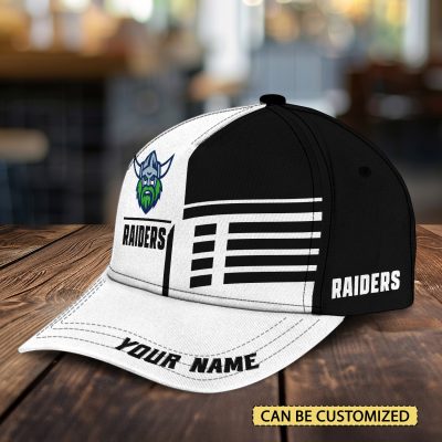 NRL Canberra Raiders Custom Name Classic Cap Gift For Fans