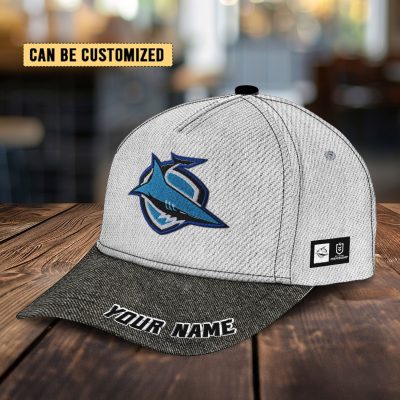 NRL Cronulla-Sutherland Sharks Custom Name Classic Cap Gift For Fans