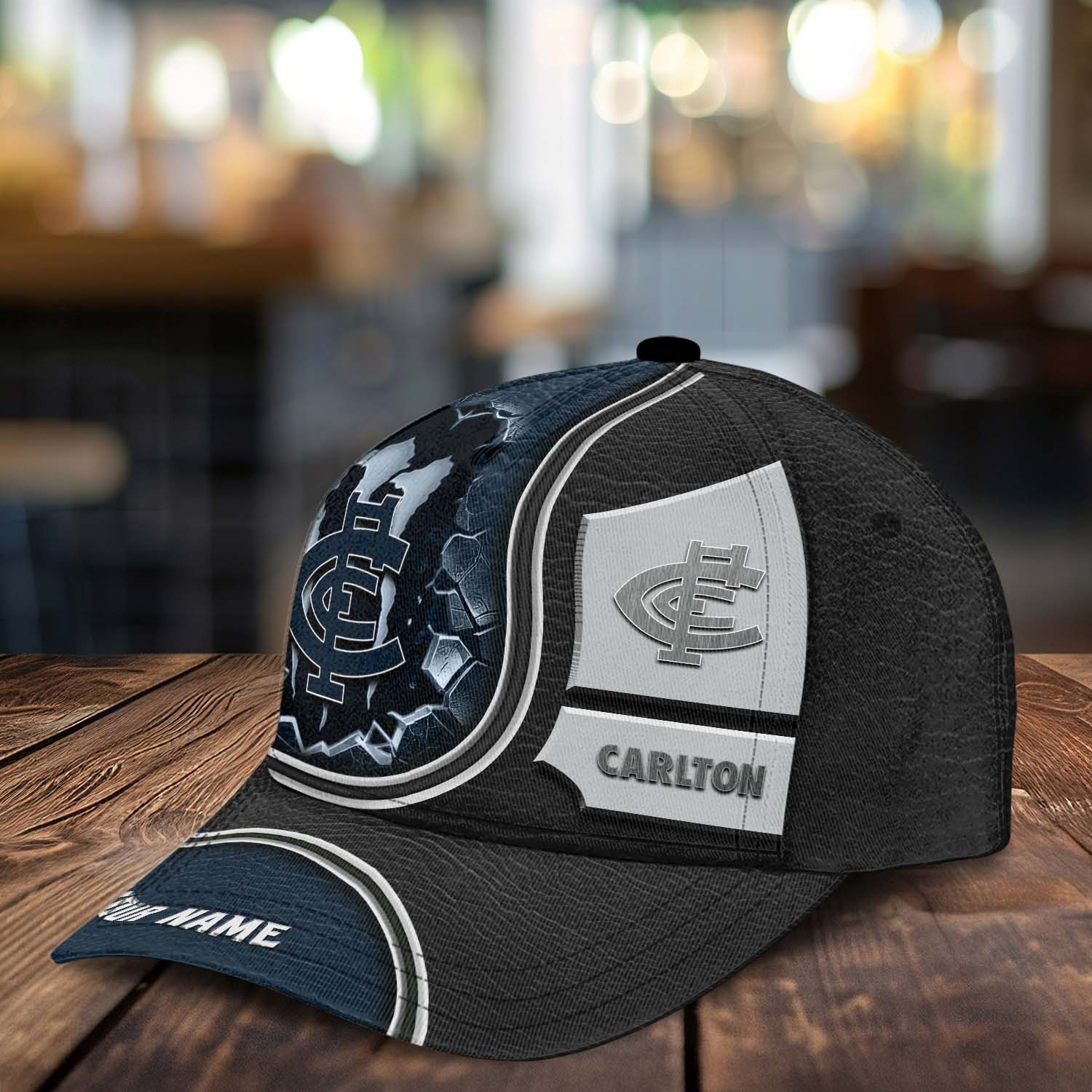 AFL Carlton Blues Sports Custom Name Classic Cap Gift For Fans AFL Carlton Blues Sports Custom Name Classic Cap Gift For Fans