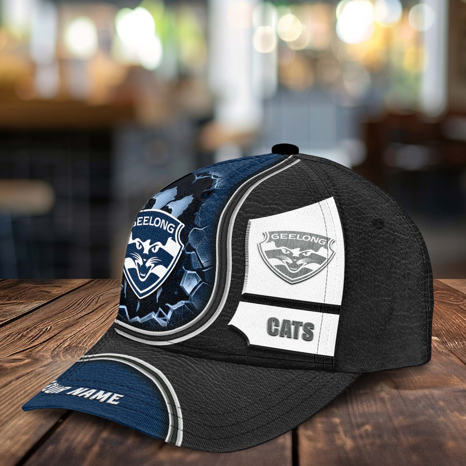 AFL Geelong Cats Sports Custom Name Classic Cap Gift For Fans AFL Geelong Cats Sports Custom Name Classic Cap Gift For Fans