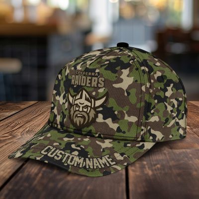 NRL Canberra Raiders Custom Name Classic Cap Gift For Fans