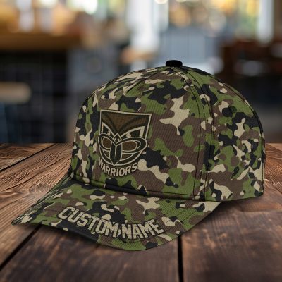 NRL New Zealand Warriors Custom Name Classic Cap Gift For Fans